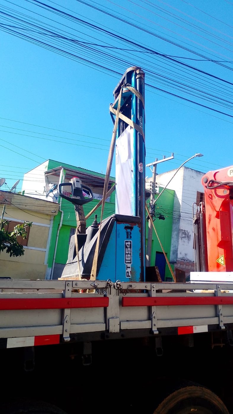 Equipamento Paletrans em operação no cliente